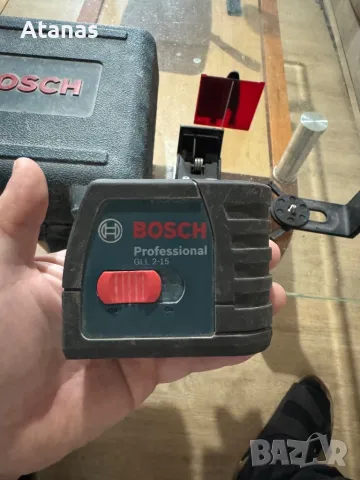 Лазерен нивелир BOSCH, снимка 2 - Други инструменти - 49199295