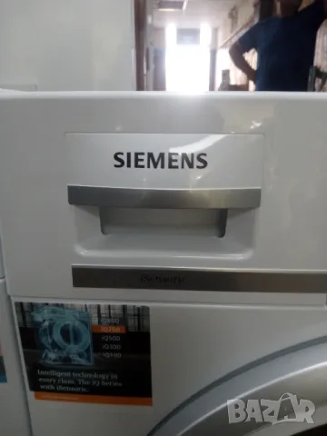 Комплект пералня и сушилня с термопомпа Сименс Siemens IQ 700  A+++  8кг   2 години гаранция!, снимка 5 - Перални - 47100112