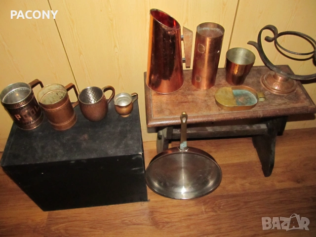 медни съдове - калайдисани, снимка 4 - Декорация за дома - 51864730