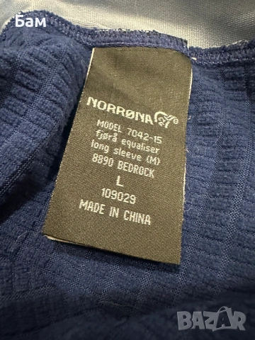 Мъжко!Norrona Fjora Equalizer Long-Sleeve размер Л, снимка 6 - Блузи - 53477982