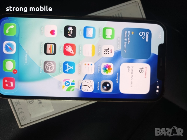 Iphone 12 pro max 512гб,Гаранция, снимка 3 - Apple iPhone - 52851442