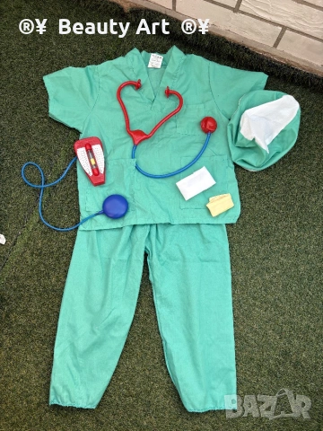 Карнавални Хелоуин костюми , размер 2-5год , Лекар, полицай, хълк, пират , спайдермен, пожарникар, снимка 3 - Други - 53849668