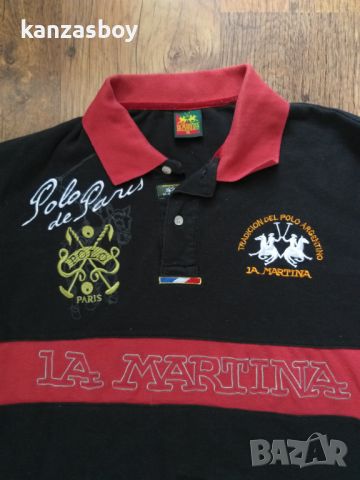 la martina guards polo club - страхотна мъжка тениска ХЛ, снимка 1 - Тениски - 46162832