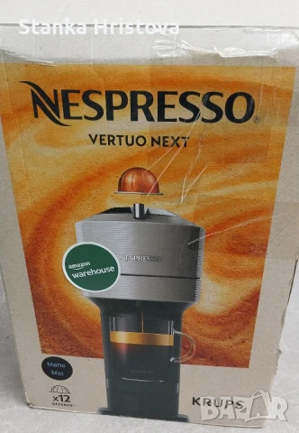 Кафемашина Krups Nespresso Vertuo Next, за Ремонт., снимка 2 - Кафемашини - 50460435