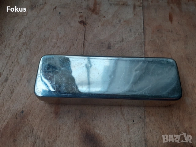 Стара стъклена спринцовка инжекция 19 век с мет. кутия, снимка 7 - Антикварни и старинни предмети - 53275688