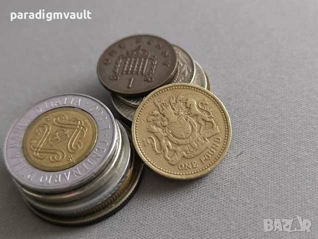 Монета - Великобритания - 1 паунда | 1983г.