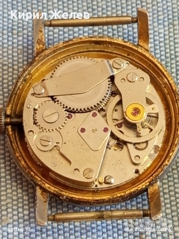 Стар механичен часовник CRONEL SWISS MADE за КОЛЕКЦИЯ 53629, снимка 7 - Антикварни и старинни предмети - 54108984