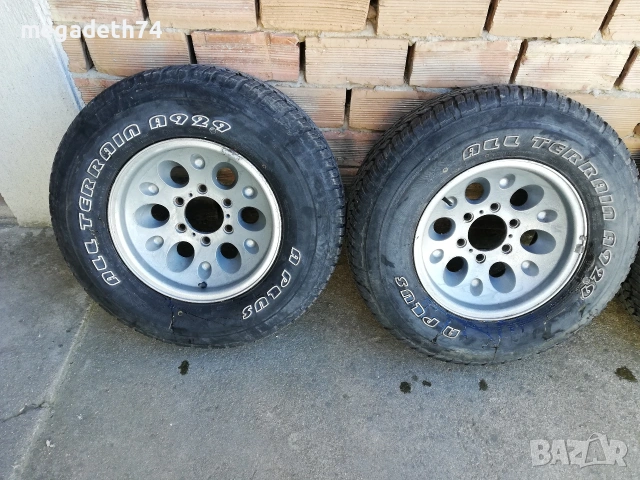 Минусови джанти за Opel Frontera , снимка 2 - Гуми и джанти - 53808238