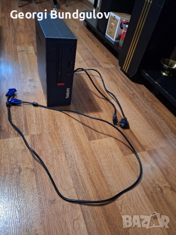 Настолен компютър Lenovo slim ThinkCentre неразличим от нов, снимка 7 - Геймърски - 52186014