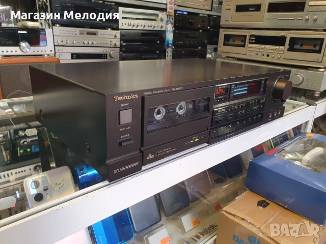Касетен дек Technics RS-B608B В отлично техническо и визуално състояние., снимка 7 - Декове - 48205538