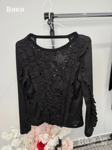 Алеса Alessa пуловер , снимка 2 - Блузи с дълъг ръкав и пуловери - 52114289