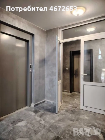 one-bedroom apartment with a finished bathroom and flooring., снимка 10 - Апартаменти - 52837352