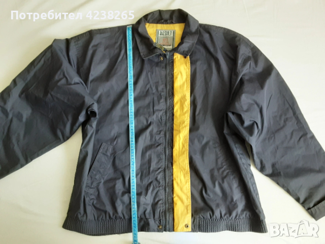 яке "Result" синьо, почти ново, снимка 2 - Якета - 53888341