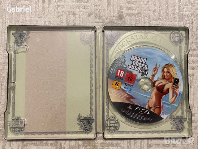 GTA 5 PS3 Special Edition Steelbook, снимка 2 - Игри за PlayStation - 46163444