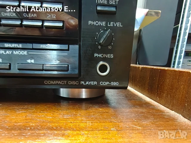 Sony CDP-590 Сиди Плеър, снимка 8 - Други - 50543021