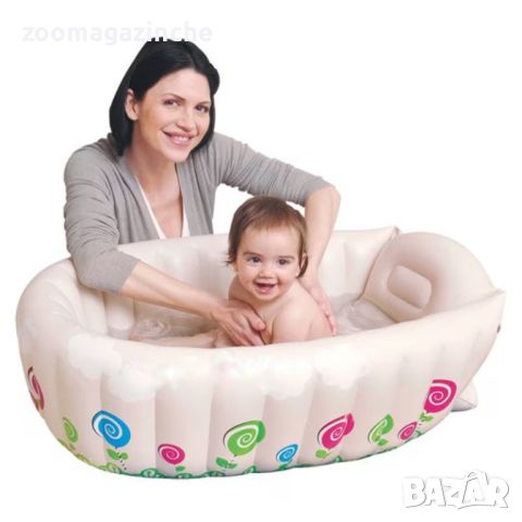 Надуваема бебешка вана, снимка 1 - Басейни и аксесоари - 46287746