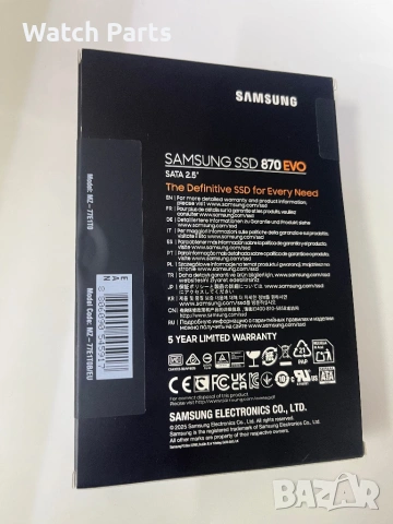 SSD Samsung 2.5 870 EVO 1TB, снимка 6 - Твърди дискове - 53731068