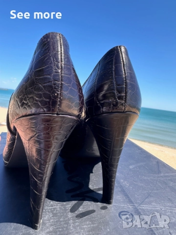 Боти от естествена кожа FURLA размер 40, снимка 8 - Дамски боти - 52102607