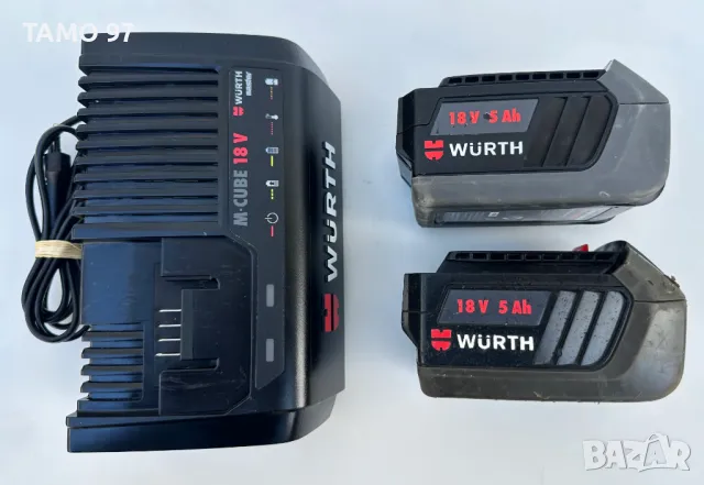 Wurth AFS 18 COMPACT - Безчетков акумулаторен саблен трион 2x18V 5.0Ah, снимка 8 - Други инструменти - 49781091