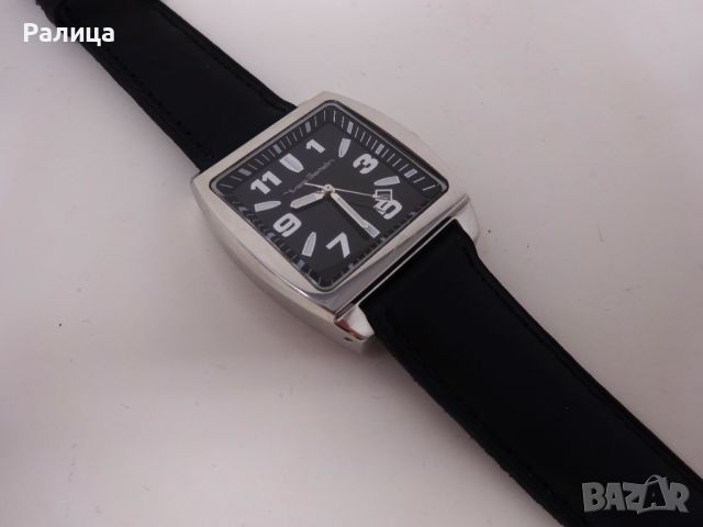 Френски кварцов часовник Yves Bertelin със стоманена каса, снимка 9 - Мъжки - 45482153