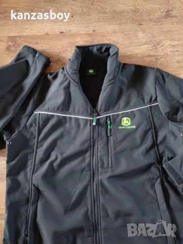 john deere softshell jacket - мъжко софтшел яке НОВО БЕЗ ЕТИКЕТИ Л, снимка 4 - Якета - 52136060