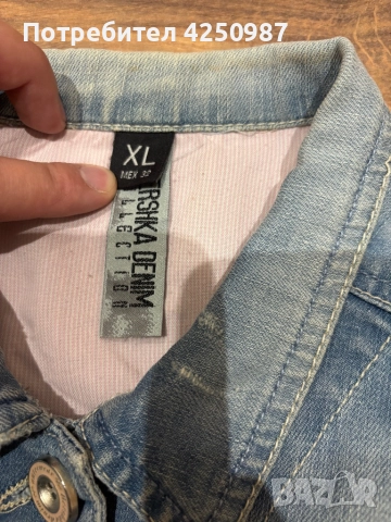 Дамско дънково яке, снимка 3 - Якета - 52124466