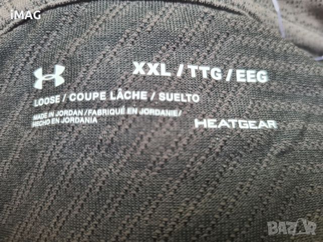 Нова мъжка тениска Under Armour Tech Heat Gear XXL, снимка 4 - Тениски - 46372634