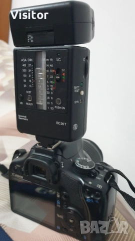 дигитален фотоапарат CANON 450D, снимка 6 - Фотоапарати - 53364182