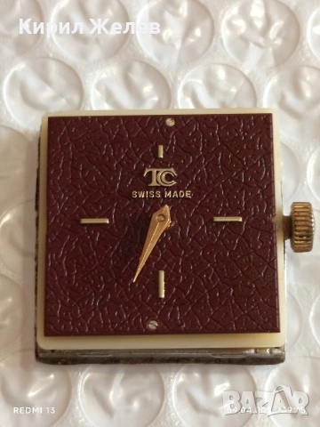 Два стари механизми с циферблат SWISS MADE за части КОЛЕКЦИЯ 42515, снимка 2 - Антикварни и старинни предмети - 54142617