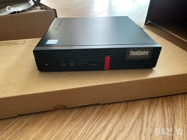 Настолен мини Компютър LENOVO ThinkCentre M720Q Tiny  Windows 10 Pro  - НОВ, снимка 1 - Работни компютри - 45150293