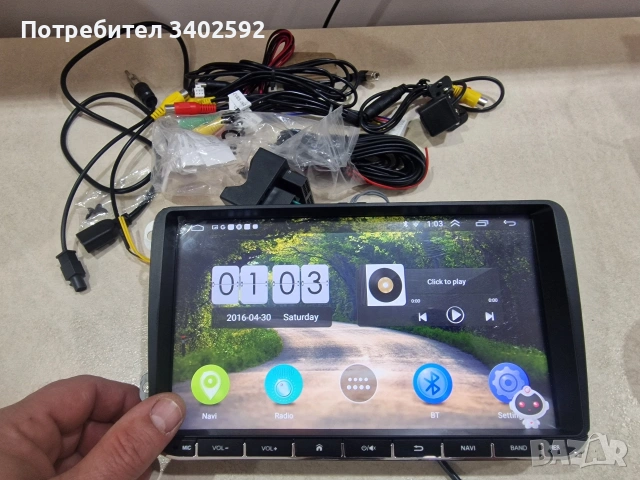 Мултимедия за автомобил 9 инча става за коли vw,seat,skoda, toareg, снимка 3 - Аксесоари и консумативи - 53481273