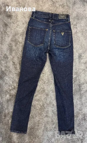 Дамски дънки с висока талия GUESS, снимка 4 - Дънки - 49870615