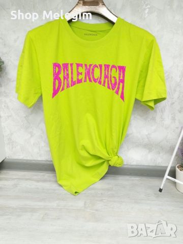 Balenciaga дамска тениска , снимка 1 - Тениски - 45865503