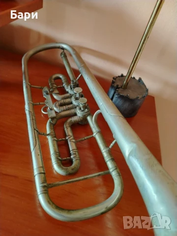 Стар духов музикален инструмент за декорация, снимка 7 - Антикварни и старинни предмети - 50624398