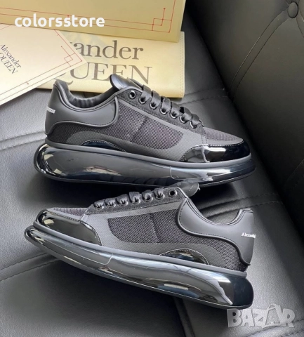 Мъжки черни кецове Alexander McQueen/BR206m, снимка 2 - Маратонки - 52868679