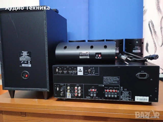 Система за домашно кино PIONEER VSX-324. Оригинален комплект! , снимка 13 - Аудиосистеми - 52338719
