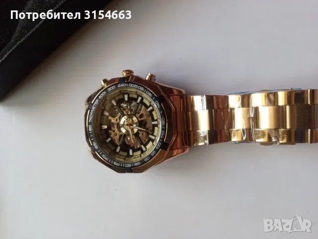 Луксозен механичен мъжки часовник , снимка 3 - Мъжки - 50066132