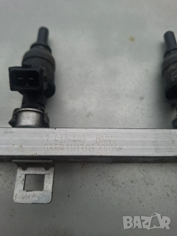 Бензинова рейка с дюзи бмв м54б22, снимка 2 - Части - 53667445