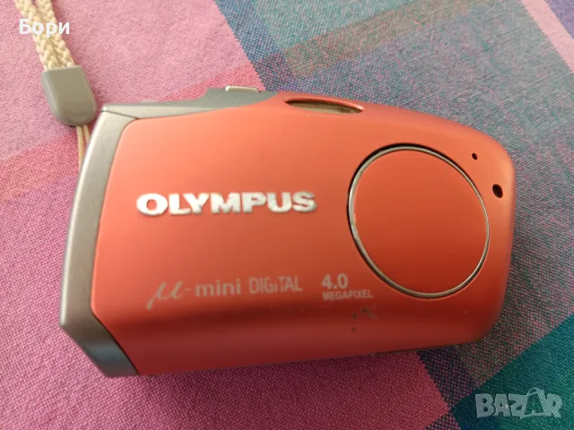 Olympus Mju mini DIGITAL 4MP Фотоапарат/камера, снимка 3 - Фотоапарати - 48654568