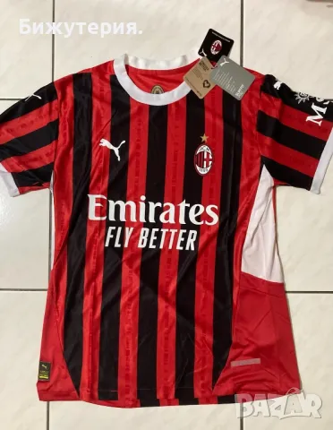 AC Milan Puma 24/25 Authentic Jersey , снимка 1 - Спортни дрехи, екипи - 48204920