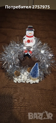 Коледни декорации ,за вашия уютен дом ! Всяка една декорация може да бъде изработена в различен цв, снимка 12 - Декорация за дома - 52691631