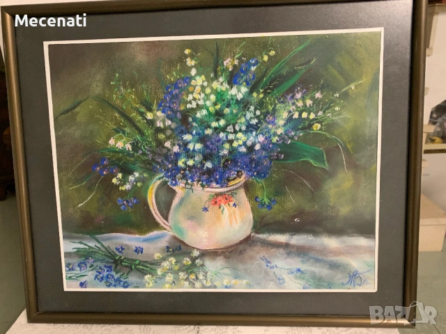 МИХАИЛ БОГДАНОВ акварел/натюрморт