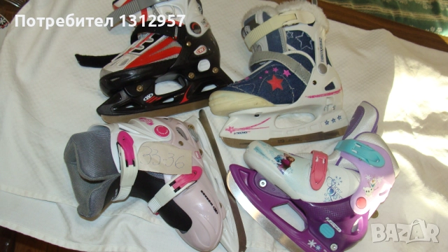 Кънки за пързаляне и хокей, снимка 4 - Зимни спортове - 52717714