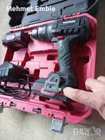 Акумулаторен винтоверт Parkside , снимка 5 - Винтоверти - 54091996