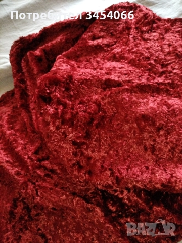 Плюшени пердета, булани за легло. , снимка 2 - Пердета и завеси - 51479955