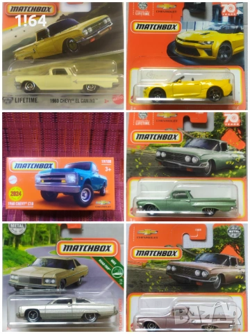 Hot Wheels / Matchbox Chevy , снимка 10 - Колекции - 51296664