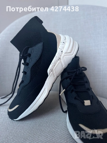 Маратонки тип чорап Zara, снимка 4 - Дамски ежедневни обувки - 53023332