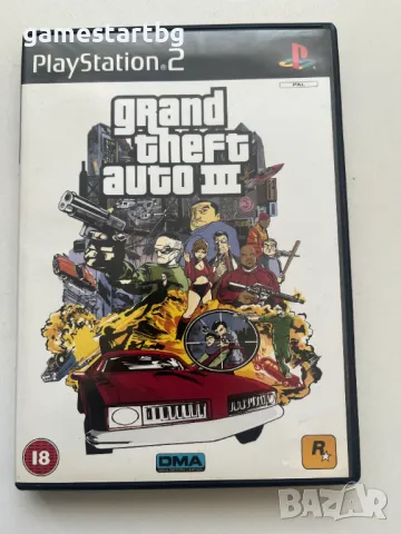 Grand Theft Auto III (GTA 3) за PS2, снимка 1 - Игри за PlayStation - 49363845