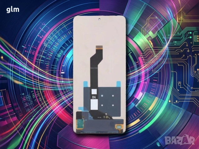 LCD Дисплей за Huawei Honor Nova 11i + Тъчскрийн черен, снимка 3 - Резервни части за телефони - 54127997