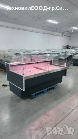 Месарска хладилна витрина 200х100 , снимка 2 - Витрини - 51937453